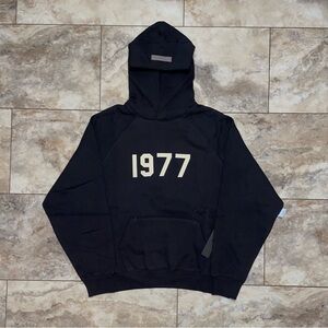 Fear of God Essentials Essentials 1977 Hoodie Iron Grey Size Small